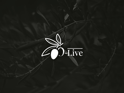 O-Live Minimalist Logo branding green leaf logo live logo logo concept logo design logo ideas olive olive oil olives stroke