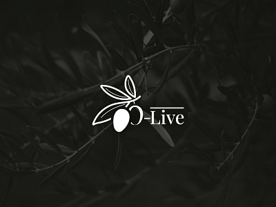 O-Live Minimalist Logo