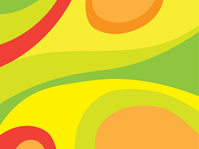 Avacado Swoosh graphic design illustration pattern