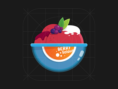 Ice Cream Icon delicious food icecream icon illustration vector