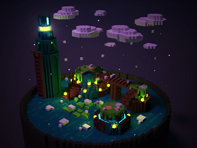 Voxel Islands