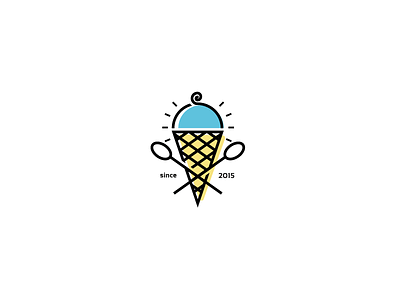 Cafe-gelato logo branding logo