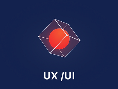Logo Technology - Ux Ui 3d logo abstract brand clean color design e commerce logo