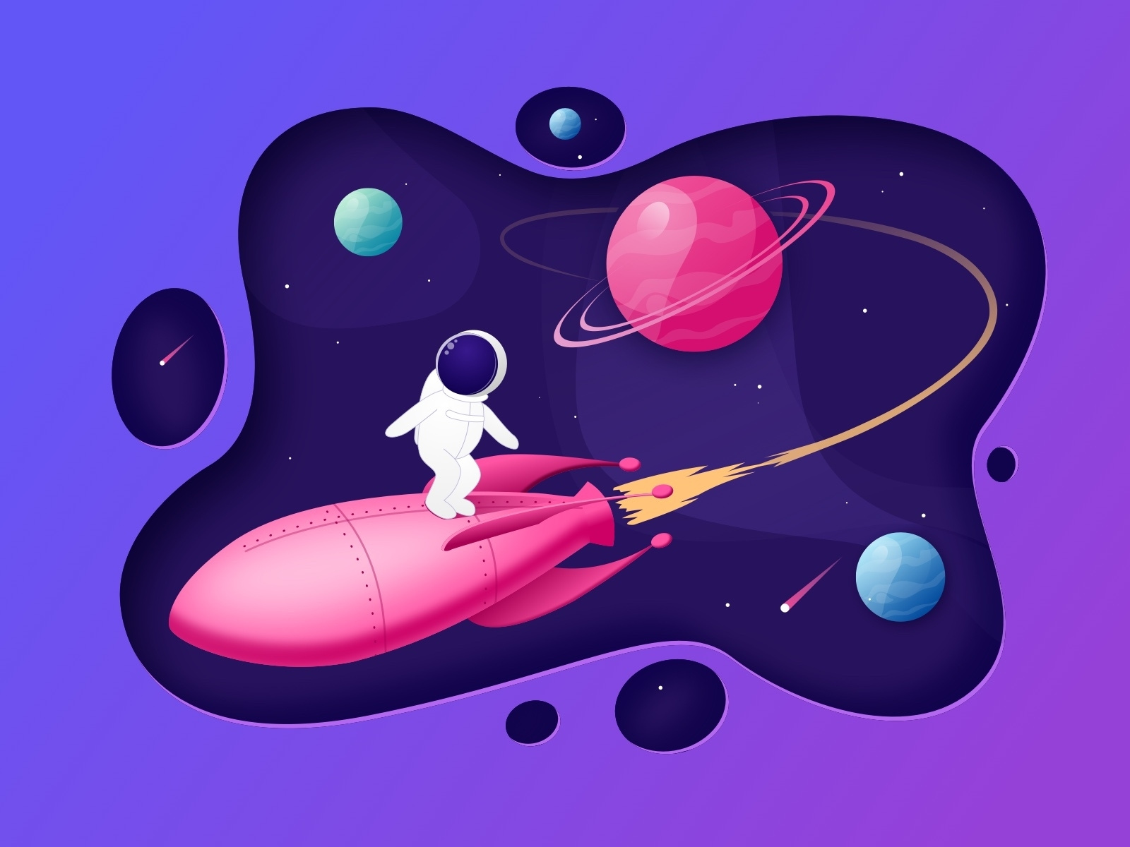 Space Play By Jack Cheng On Dribbble