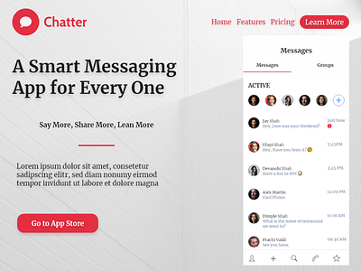 Chatterbox design ui ux