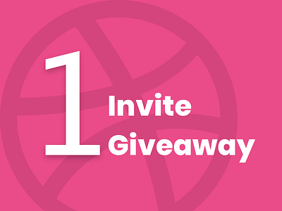 Dribbble invite giveaway design dribbble dribbble invite giveaway invite invite giveaway ui