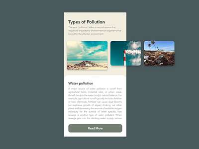 Water Pollution by Bala Kumaran on Dribbble