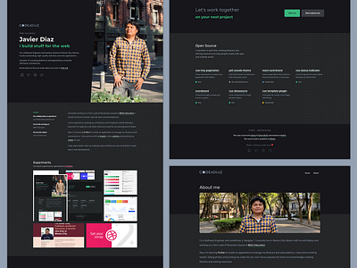 New Portfolio — Homepage