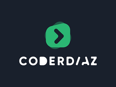 Rebranding: Coderdiaz Logotype branding code developer logo redesign stream stream coding