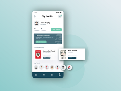 Book App User Profile