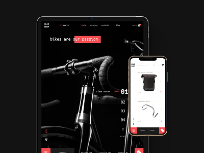 Bike Shop eCommerce Website bicycle bike bike ride clean concept e commerce ecommerce interaction design mobil product shop store typography ui ui ux design unsplash urban ux ux design website