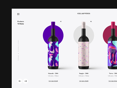 Wine Product Site clean commerce concept e commerce ecommerce interaction design minimal product product page shop shopping simple store ui ui ux design user interface ux ux design webdesign website