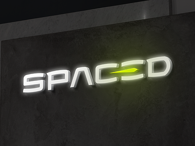 028 \ SPACED branding dannpetty design logo spacedchallenge