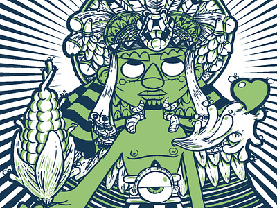 Quetzalcoatl cartoon charactedesign children book illustration illustration mexican mexican myth
