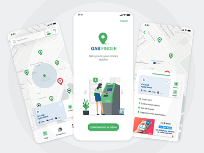 GAB Finder - Atm finder application Finance