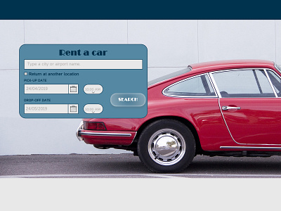 Car Rent design