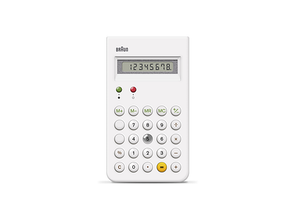 Dieter Rams ET66 Calculator