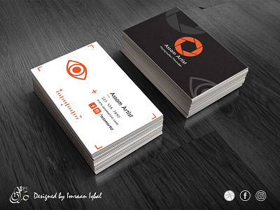 Business Card artist brand brand design brand identity brand identity design branding business card design business cards businesscard design illustration logo photography photoshoot