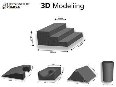 3D modeling 3d 3dsmax brand design brand identity branding branding design design dimensions foam illustration modeling photoshop vector