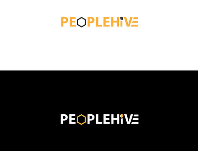 PeopleHiVE Logo design brand design brand identity branding business card design design illustration minimal photoshop vector