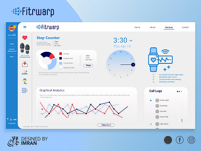 FITRWAP UI /UX Design adobe xd photoshop ui ux adobexd brand design brand identity branding design illustration logo design minimal ui ux ui design