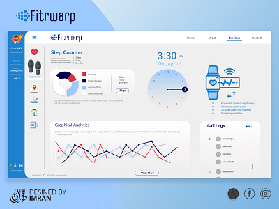 FITRWAP UI /UX Design