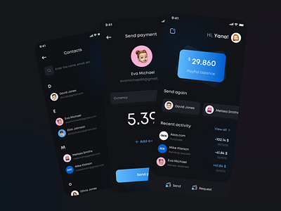 PayPal Redesign Concept