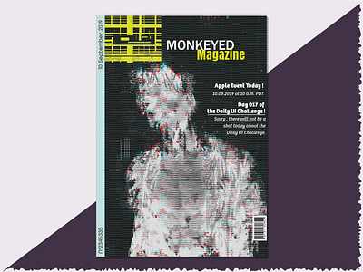 Monkeyed Magazine — Day off of Daily UI apple event dailyui magazine monkeyed photoshop