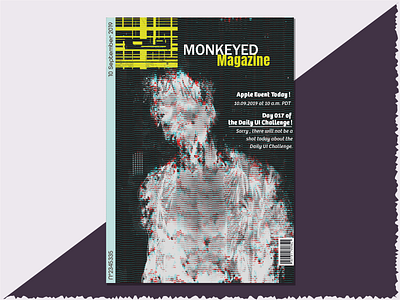 Monkeyed Magazine — Day off of Daily UI