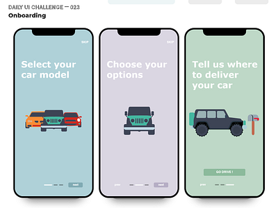 Daily UI Challenge 023 — Onboarding