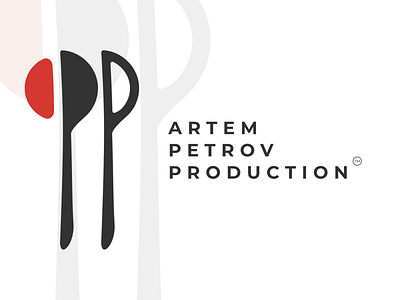 APP Logo app letters branding design flat letter pp lettering letters logo logo design logotype minimalism minimalist logo spoon spoons