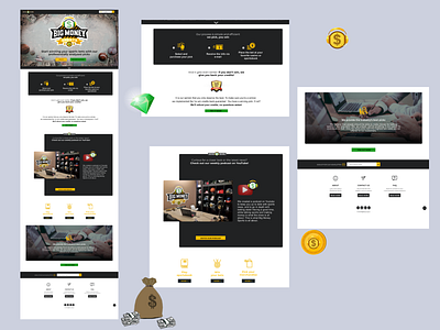 Website Design - Landing page - Online sports betting bets figma figmadesign online photoshop sports userinterface