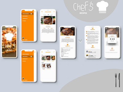 Mobile UI - Recipe App