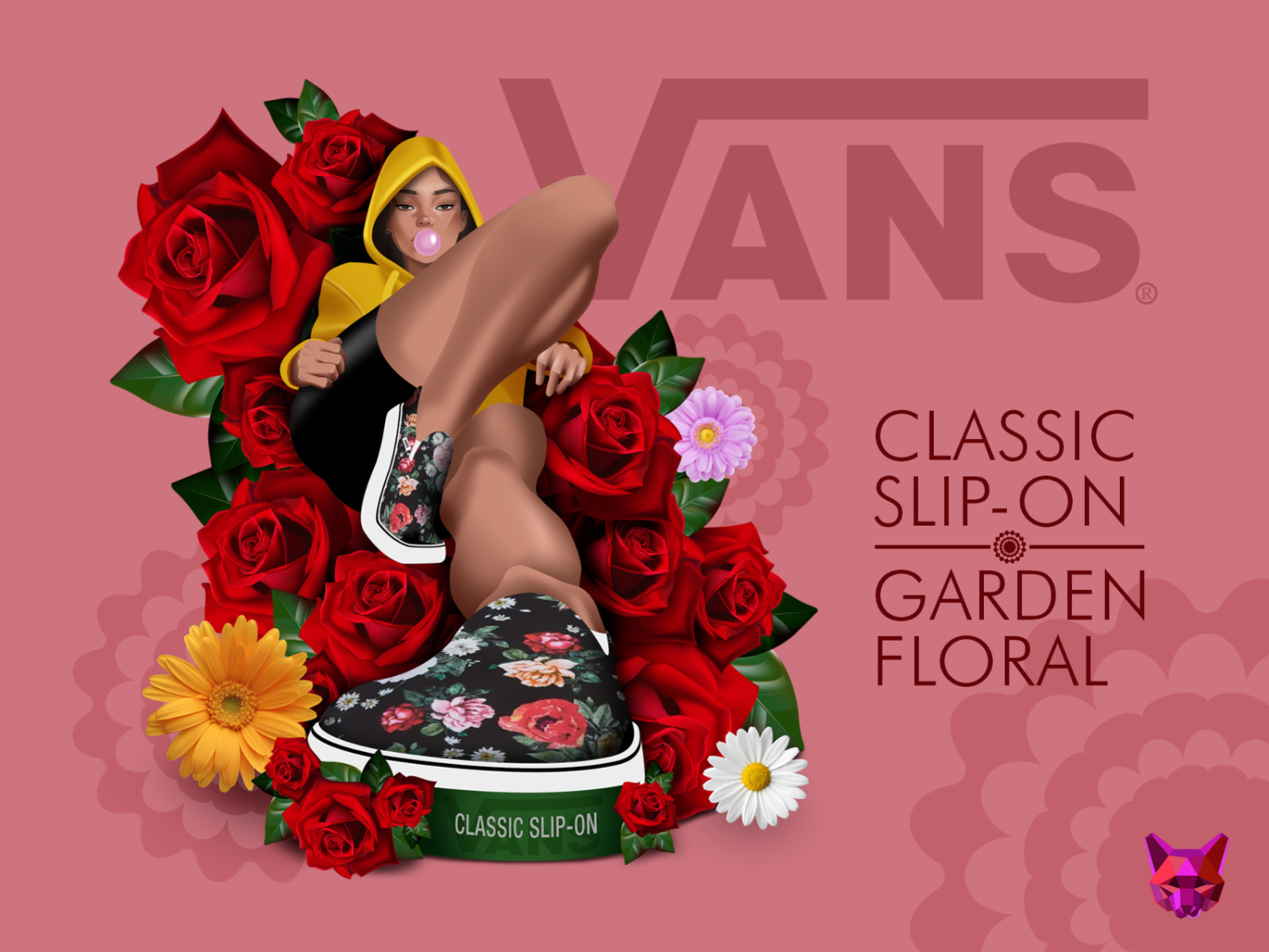 Flower 2024 vans wallpaper