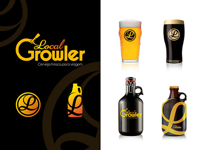 Local Growler | Branding Design branding branding design craftbeer design digitalart graphicdesign guidelines identity labeldesign logo social