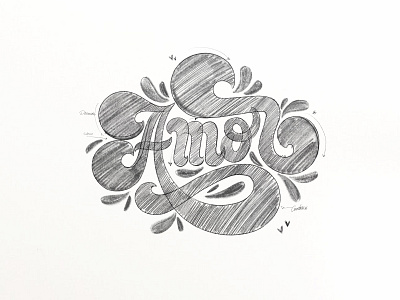 Amor sketch calligraphy calligraphy and lettering artist calligraphy design design desing illustration