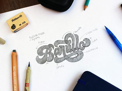 Barullo sketch calligraphy calligraphy and lettering artist calligraphy design challenge design desing graphic design lettering pencil scriptlettering sketch