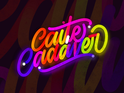 Lettering - Caite cadáver