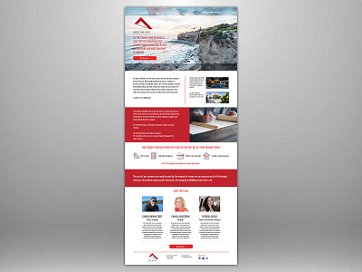 Under One Roof Landing Page graphic design landing page ui ui design user interface web design