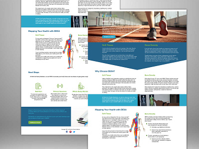 WellLife - Dexa Landing Page graphic design landing page ui user interface design web design