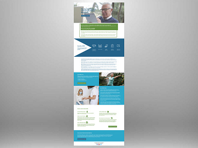 WellLife Remote Patient Monitoring Landing Page graphic design landing page ui user interface design web design