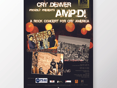 Cry America poster poster design print