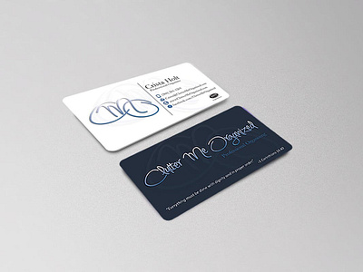 Clutter Me Organized businesscarddesign businesscards graphicdesign print print design