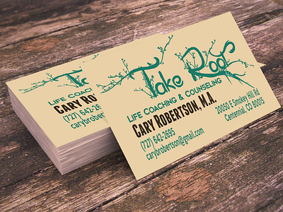 Take Root business card design business cards graphic design print print design