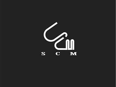 SCM LOGO art branding design designer flat icon illustration inspiration logo logo 2d logo a day logoconcept logodesigner logoideas logoinspire logoplace passion simple typography vector