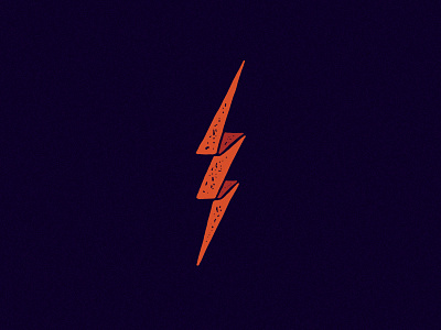 Lightning Bolt hand drawn hand drawn logo lightning lightning bolt storm vintage