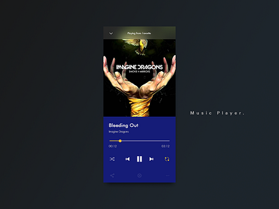 Music Player - #DailyUi