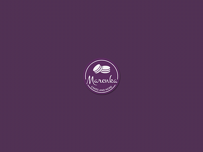 Macarons Logo design branding logo