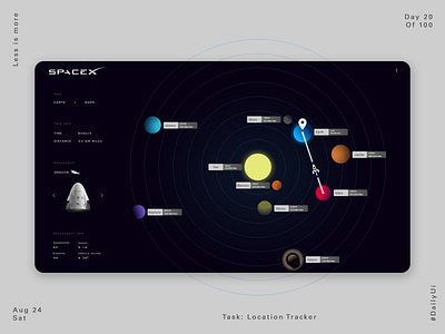 Location Tracker SpaceX Concept