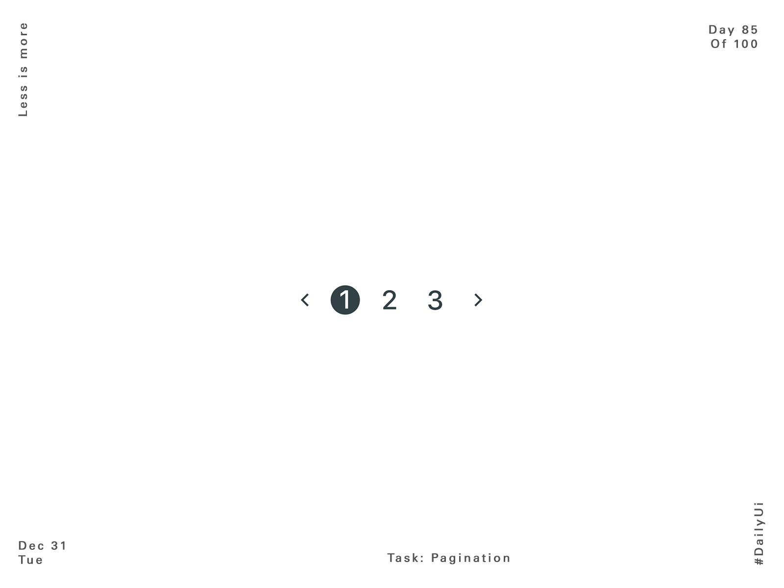 085 Pagination- Micro Interaction by Alexandru Daniel Tatu on Dribbble